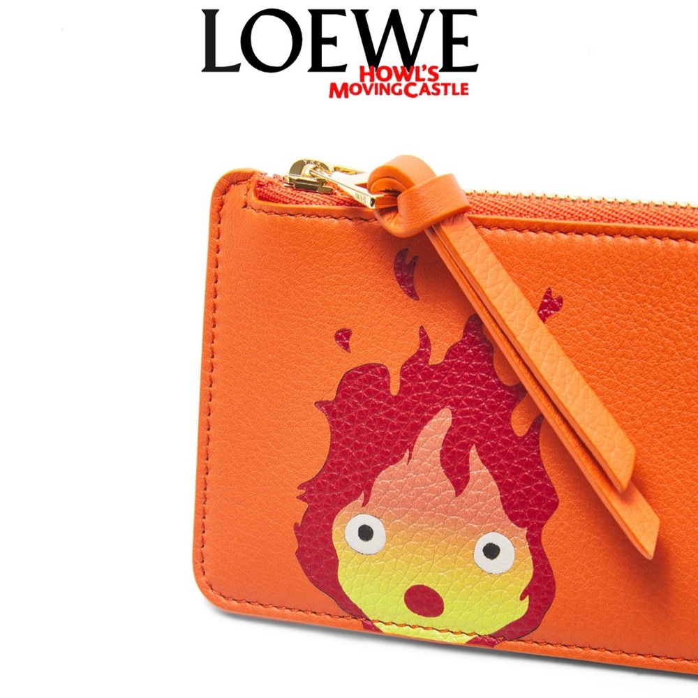 Loewe x Howl Calcifer Coin Cardholder
